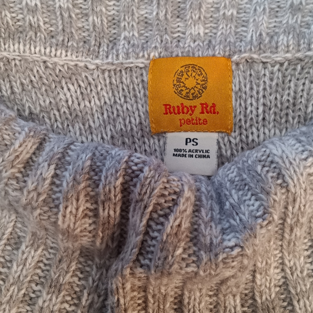 Ruby Rd sweater - Picture 3 of 4